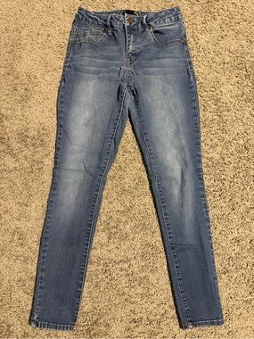 1822 Denim Classic High-Rise Women's Blue Skinny Jeans